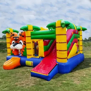 Springkussen huren tijger